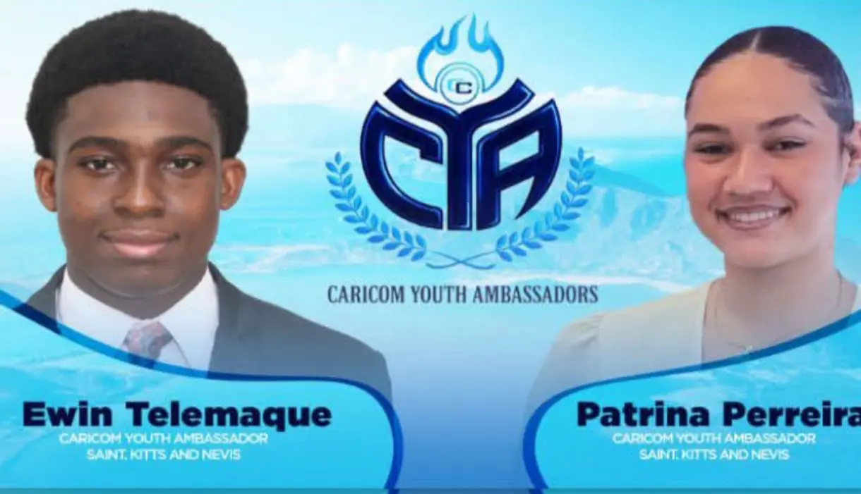 St. Kitts and Nevis Appoints Patrina Perreira and Ewin Telemaque as CARICOM Youth Ambassadors